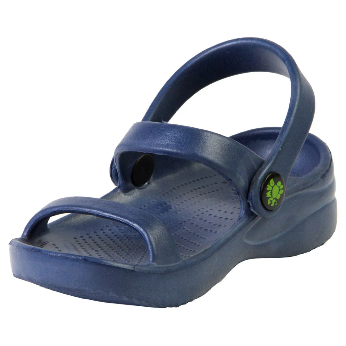 3-Strap Sandals - Navy