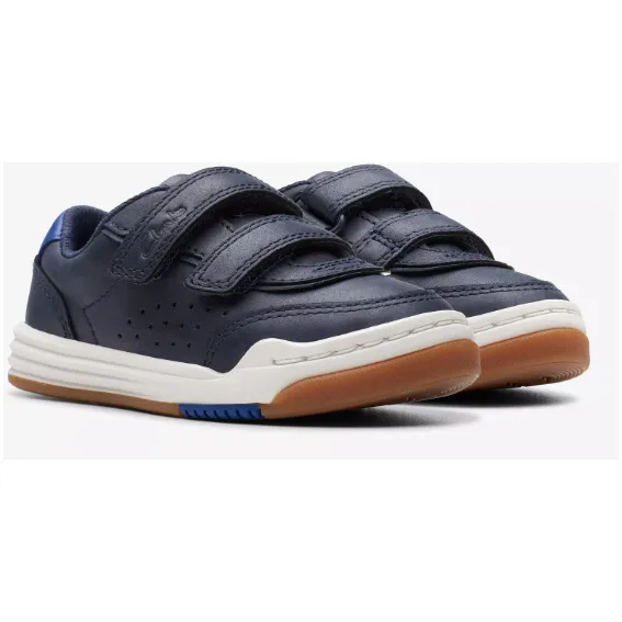 Clarks Boys Shoe Urban Solo T Navy