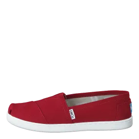 Classic Canvas Youth Red