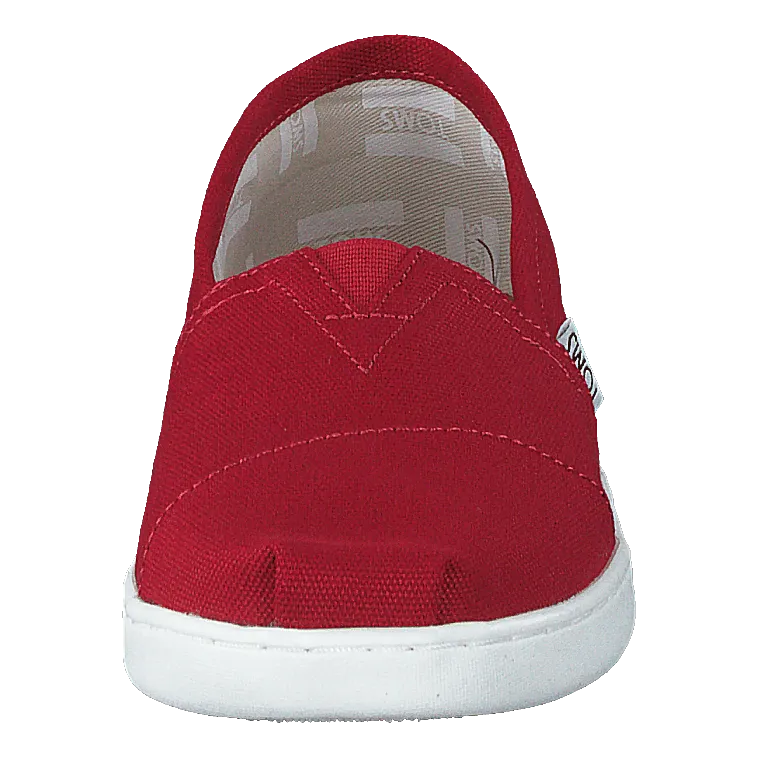 Classic Canvas Youth Red