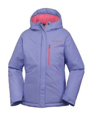 Girl's Ski Jacket Columbia ALPINE FREE FALL in Bluebell Online Rental