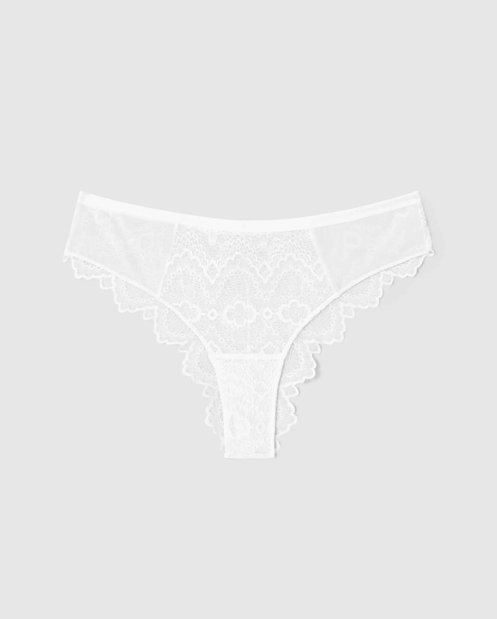 Lace Cheeky Off White