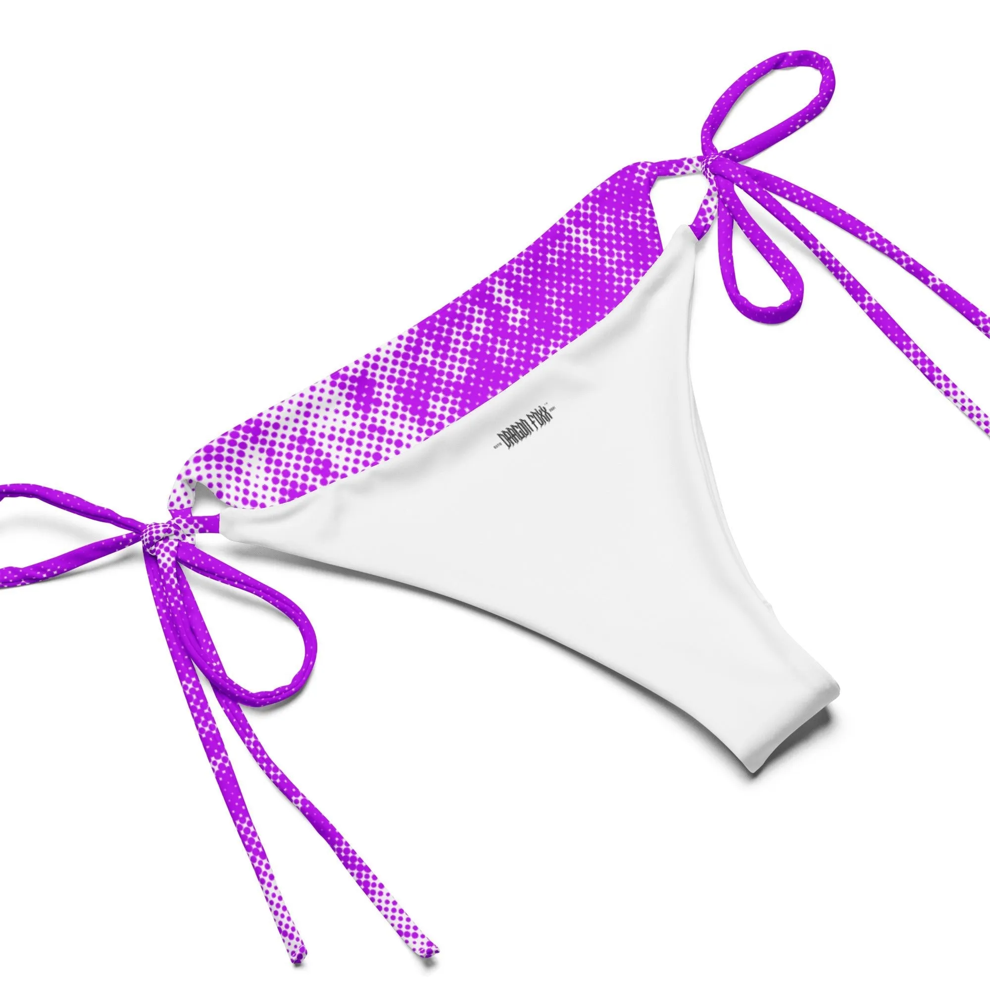 Lavender Pulse Eco String Bikini Set