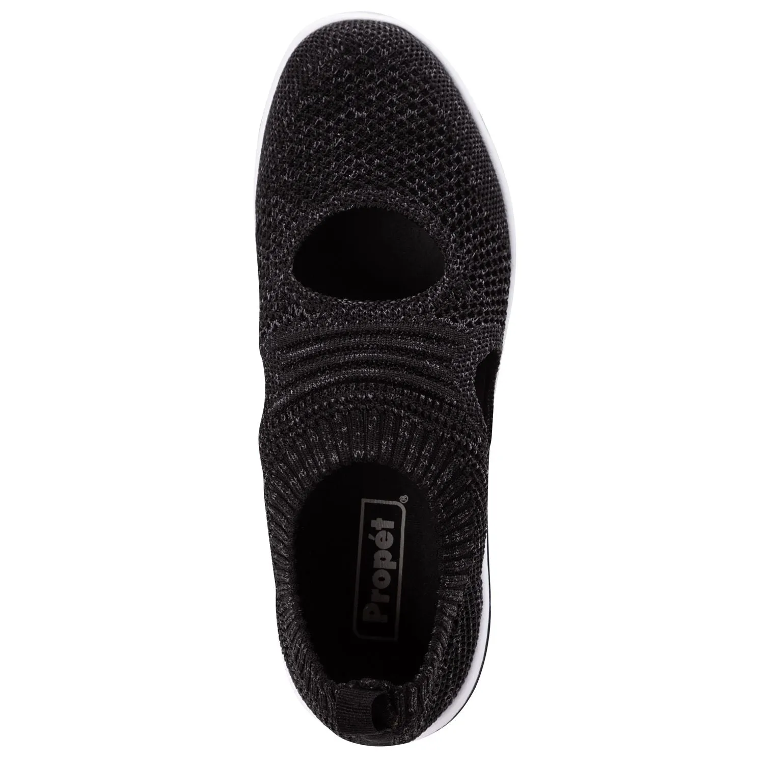 Propet Women's Active Shoe - TravelActiv Avid WAT064M - Black