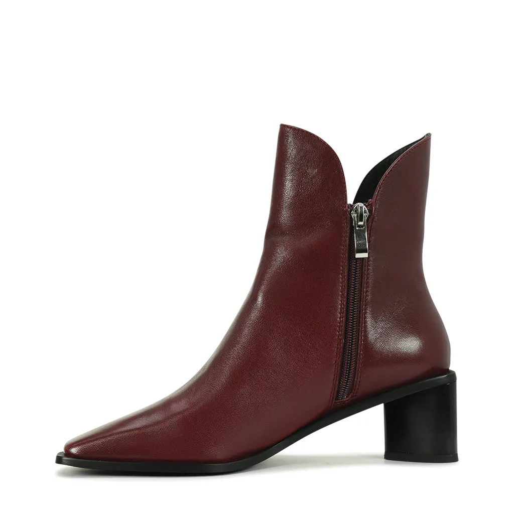 Rocha Leather Ankle Boots