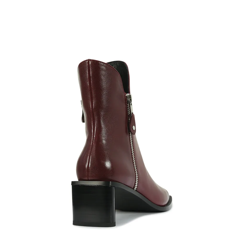 Rocha Leather Ankle Boots