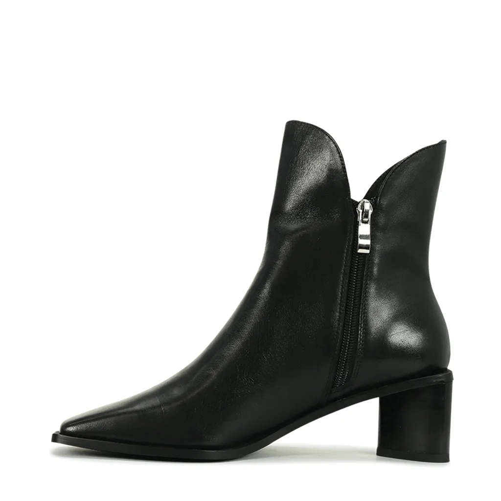 Rocha Leather Ankle Boots