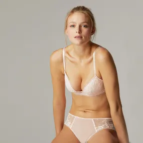 Simone Perele Push Up Bra-Orphee-Petal Powder