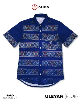 Uleyan Baro button up shirt (navy blue)